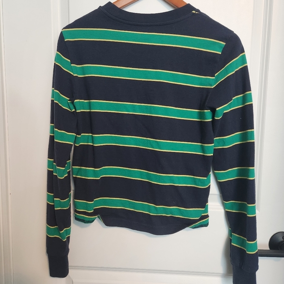 Aritzia TNA striped longsleeve size small - Picture 3 of 6